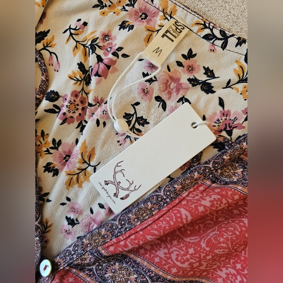 Spell & the Gypsy Collective Elle Romper in Rosewood - Picture 9 of 10